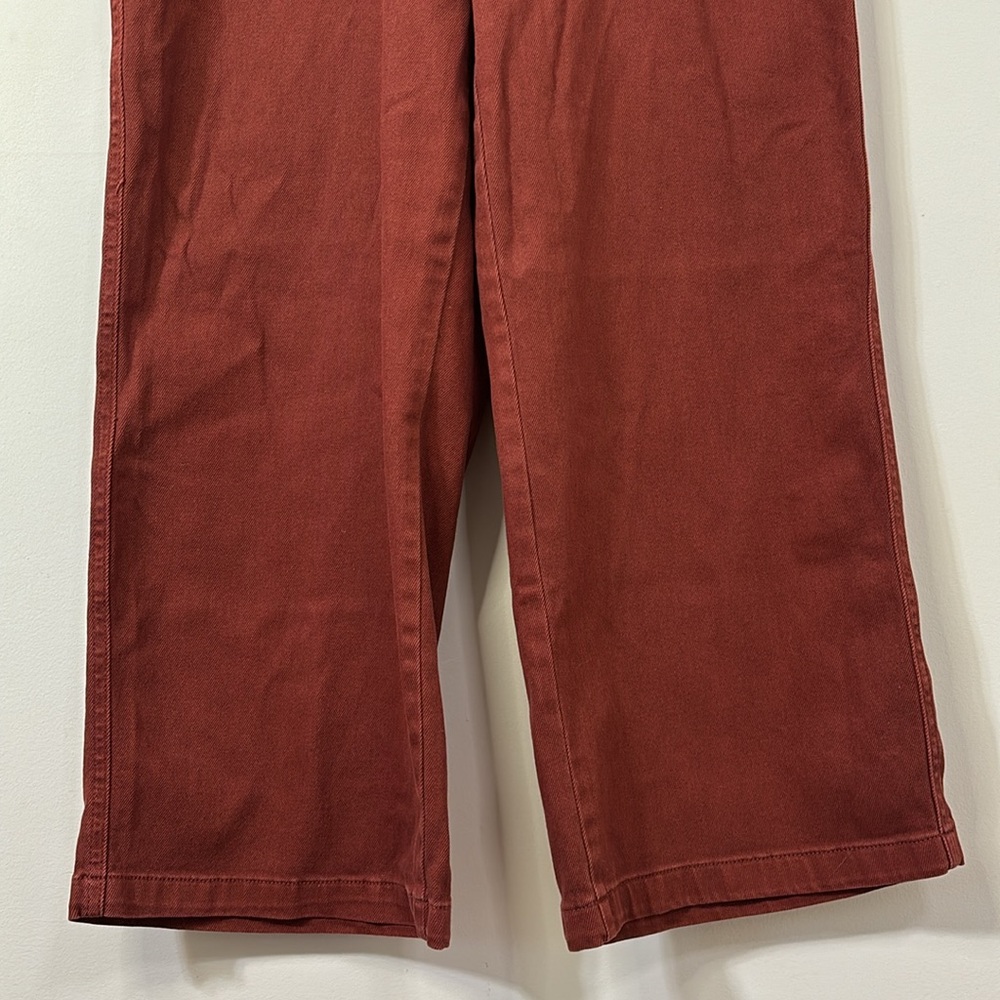 Universal Thread Rust Wide Leg Pants - Picture 4 of 11